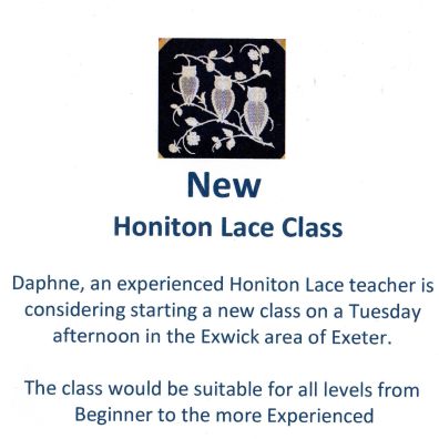 Honiton Lace Classes